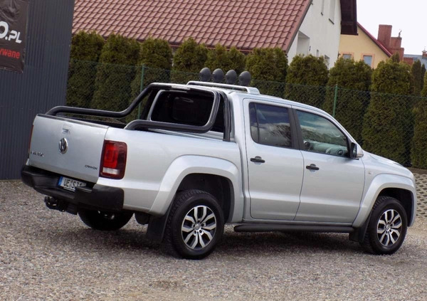 Volkswagen Amarok cena 89999 przebieg: 169999, rok produkcji 2016 z Ciężkowice małe 529